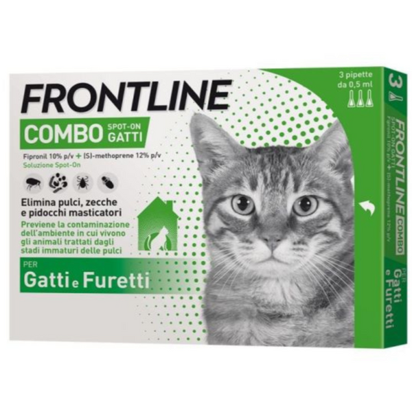 FRONTLINE Plus Flea and Tick Treatment for Cats and Ferrets