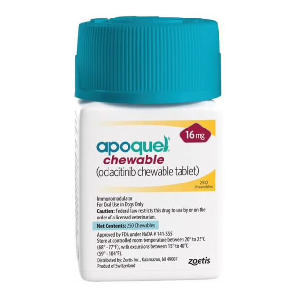 Apoquel Chewable for Dogs 16 mg 250 tab