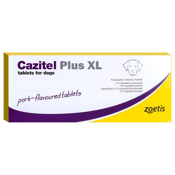 Cazitel Plus XL Tablets for Dogs