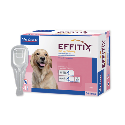 Effitix 268 mg/2400 mg Spot On Solution for Dogs (20 Kg-40 Kg)