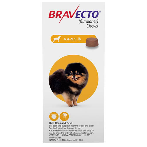 Bravecto for Toy Dogs (2.4 – 5kg) – Single Dose MSD