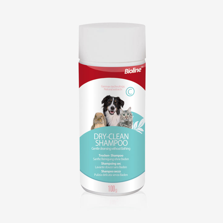 Cat & Dog Dry Shampoo 100g Bioline