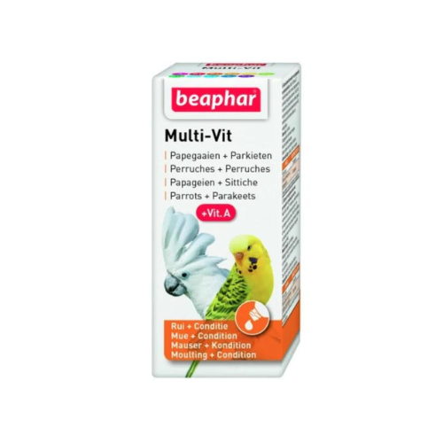 Beaphar Multi-Vit Parrots 20ml