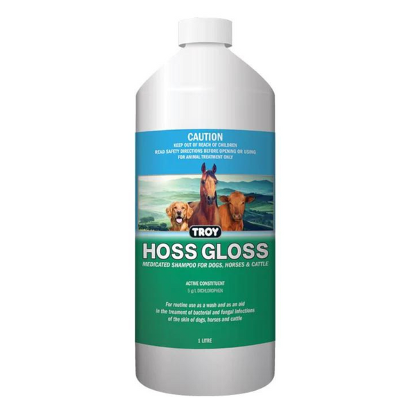 Troy Hoss Gloss Medicated Shampoo